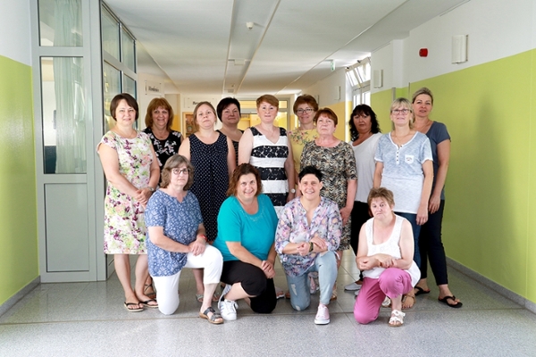 Gruppenfoto des Hauswirtschaftsteam Gruppenfoto des Hauswirtschaftsteam